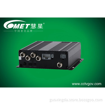 Vehicle CCTV Mdvr Supported 4CH 3G WiFi GPS Optional with 2PCS 64GB SD Card Memory H. 264 Compression Mobile DVR